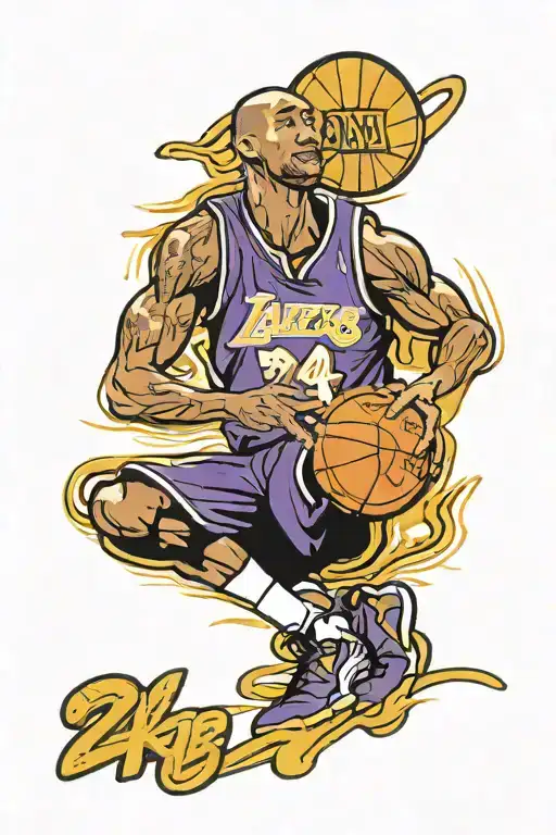 24, kobe bryant quote tattoo design idea