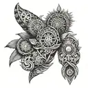 Intricate Filipino tribal sleeve tattoo representing different tribes and traditions tattoo design idea