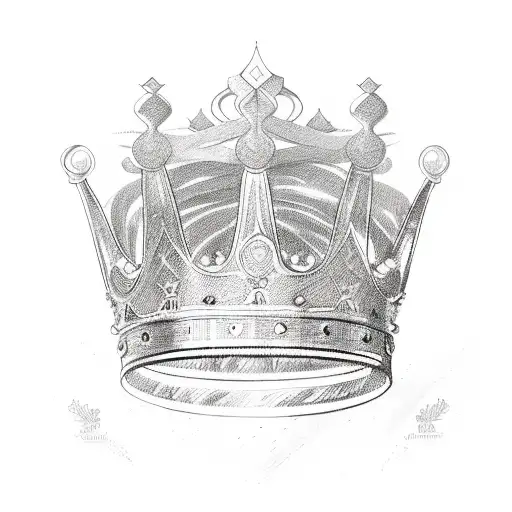 King's Crown tattoo design idea