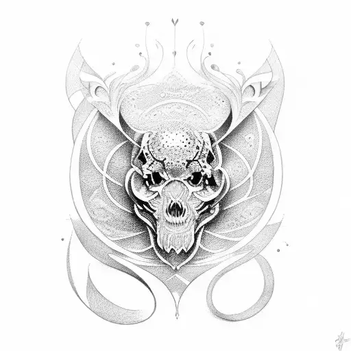 lealty and respect tattoo design idea