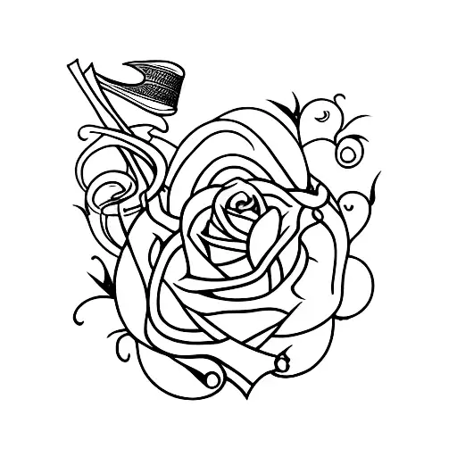 lealty and respect tattoo design idea