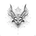 1296 in greek numbers tattoo design idea