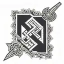Waffen SS Symbol tattoo design idea