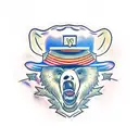 fighters kill bear tattoo design idea