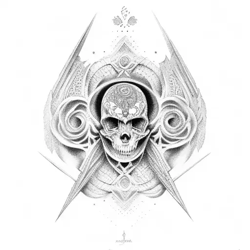 alas de ángel tattoo design idea