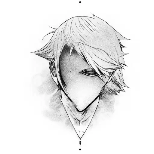 name kaneki  tattoo design idea