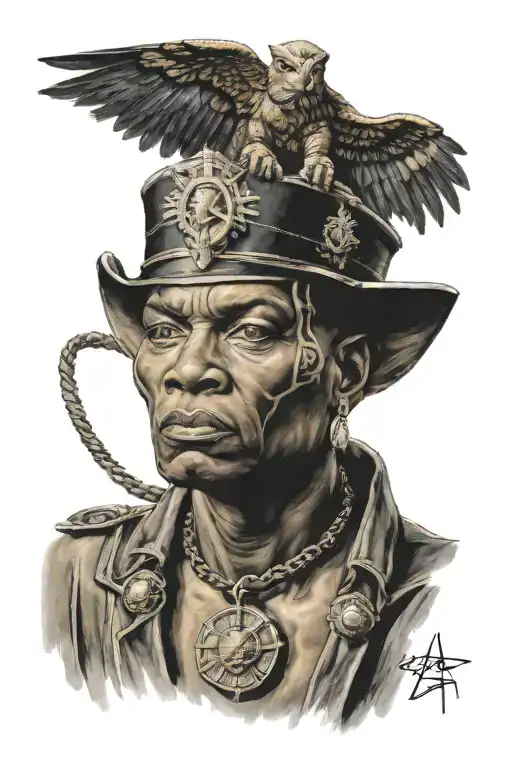 sphinx alpha phi alpha  "master of my fate captain of my soul" tattoo design idea