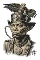 sphinx alpha phi alpha  "master of my fate captain of my soul" tattoo design idea