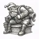 A sculpture called "Santa Claus", better known as "Buttplug gnome", designed by  Paul McCarthy, located in Eendrachsplei tattoo design idea