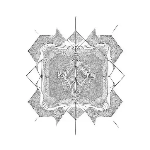 6 inch ruler tattoo design idea