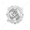 Israel map tattoo design idea