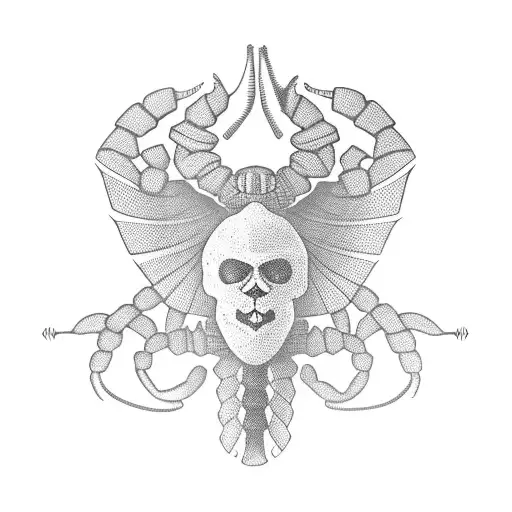Scorpio, son, daughter, england, new zealand tattoo design idea