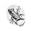 dart frog tattoo design idea