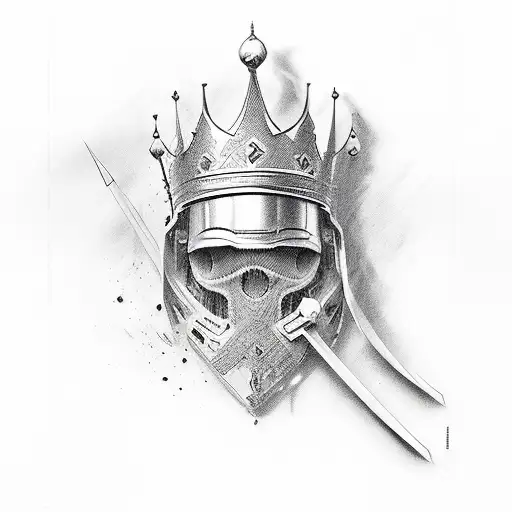 King's Crown tattoo design idea