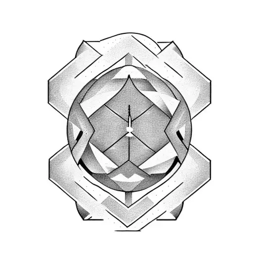 Gym Barbell tattoo design idea