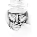 John Wayne tattoo design idea