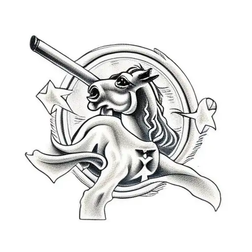 4 horsemen of the apocalypse  tattoo design idea