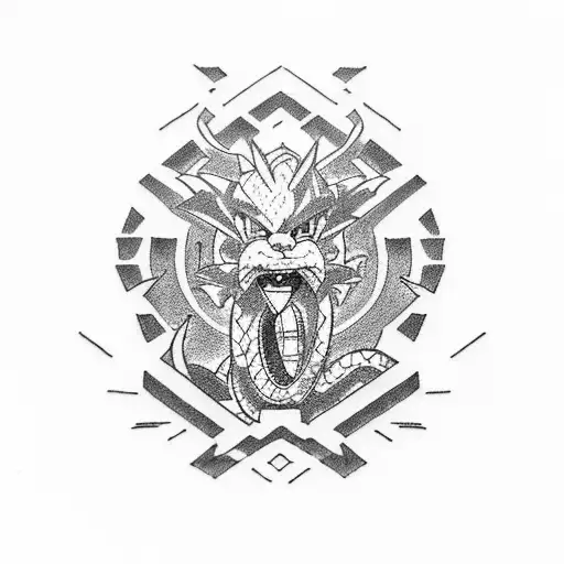 dragon ball super  tattoo design idea