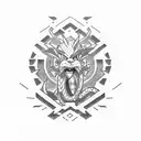 dragon ball super  tattoo design idea