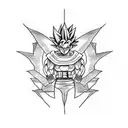 dragon ball super  tattoo design idea