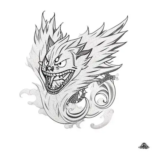 Fairy Tail anime tattoo design idea
