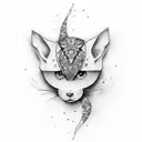 Worldwide baby tattoo design idea