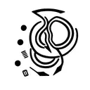 ouroboros symbol with acupuncture points, chakra points, neurotransmitters and ornaments  tattoo design idea