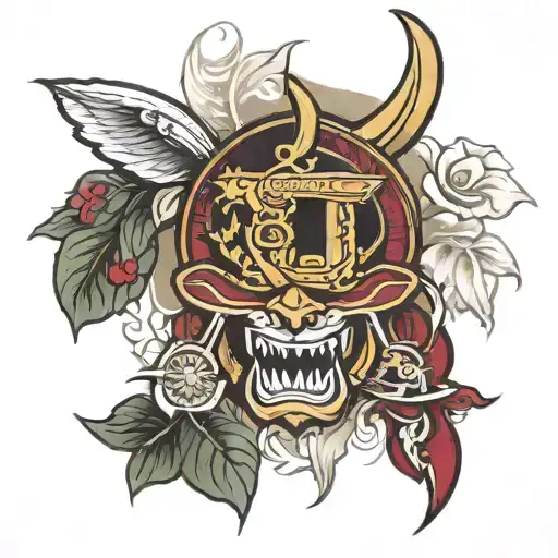 Florida state tattoo design idea