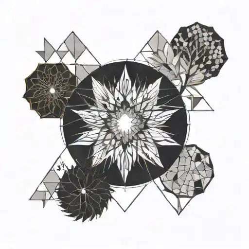 I would like a tatoo about m'y love for wild, tree, animales but also Who shows m'y personnalité: shiny, smiley, crazy tattoo design idea