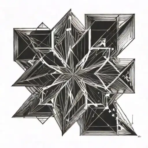 tatoo with lines wh show my shiny personnality. i want some suggestion of très ans history tattoo design idea