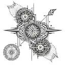 tatoo with lines who shows my shiny personnality ans that inam smiley iwant some suggestion of tres, history and fantasy tattoo design idea