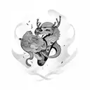 Amor fati tattoo design idea