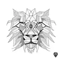 lion snake and eagle tattoo design idea
