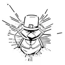 banksy tattoo design idea