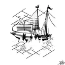 banksy tattoo design idea
