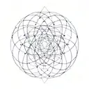 quantum particle entanglement tattoo design idea