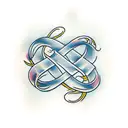 Infinity Symbol tattoo design idea