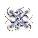 Infinity Symbol tattoo design idea