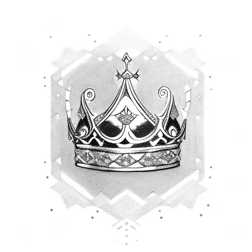 Queen's Crown tattoo design idea
