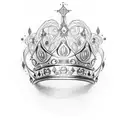 Queen's Crown tattoo design idea