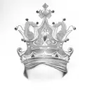 Queen's Crown tattoo design idea