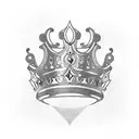 Queen's Crown tattoo design idea