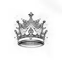 Queen's Crown tattoo design idea