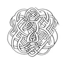 Celtic Motherhood Knot tattoo design idea