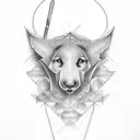 banjo  tattoo design idea