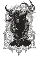 Minotaur tattoo design idea