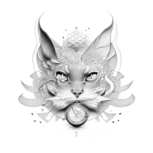 From the D gracefully to the M tattoo design idea