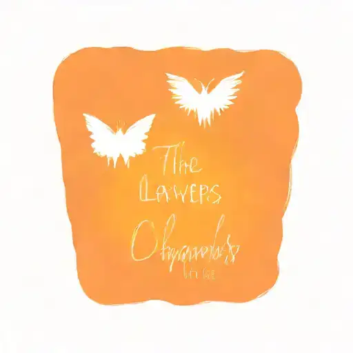 words the lovers the dreamers and me in the shape of a circle  tattoo design idea