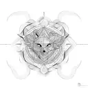 Pie de rey impreciso tattoo design idea