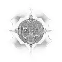 Pie de rey impreciso tattoo design idea